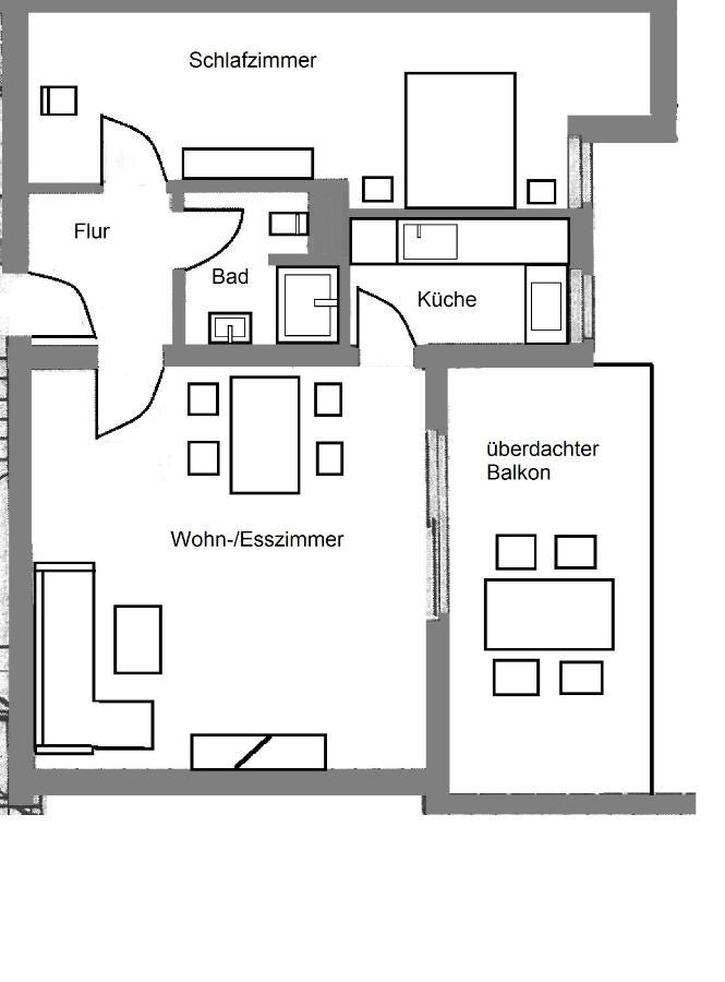 Ferienwohnung Frieda Mit Ueberdachtem Balkon Winterberg Dış mekan fotoğraf