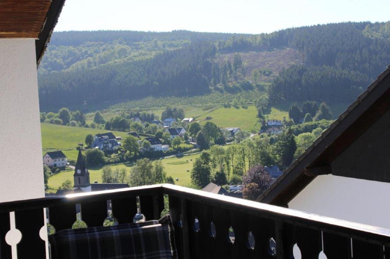 Ferienwohnung Frieda Mit Ueberdachtem Balkon Winterberg Dış mekan fotoğraf